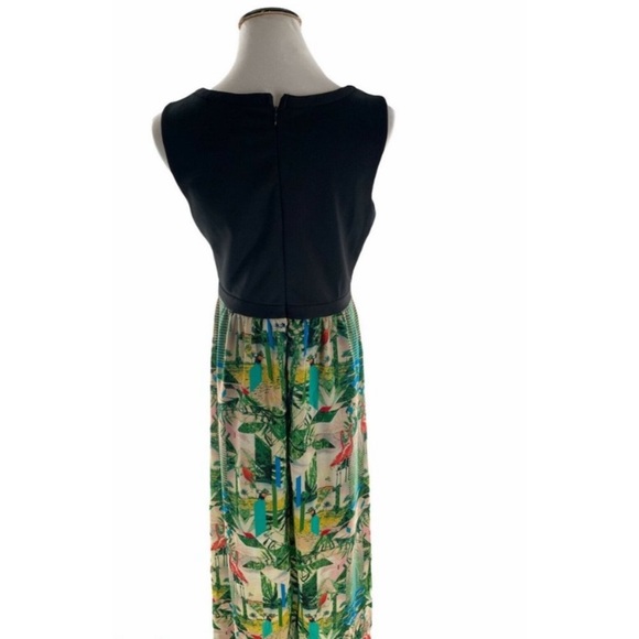 Nicole by Nicole Miller Flamingo Sleeveless Maxi - Picture 4 of 6